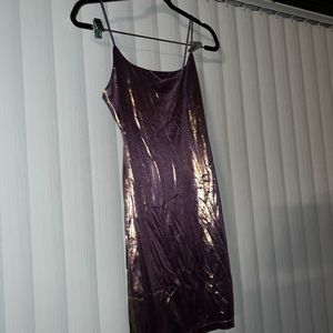 Purple Reflective dress